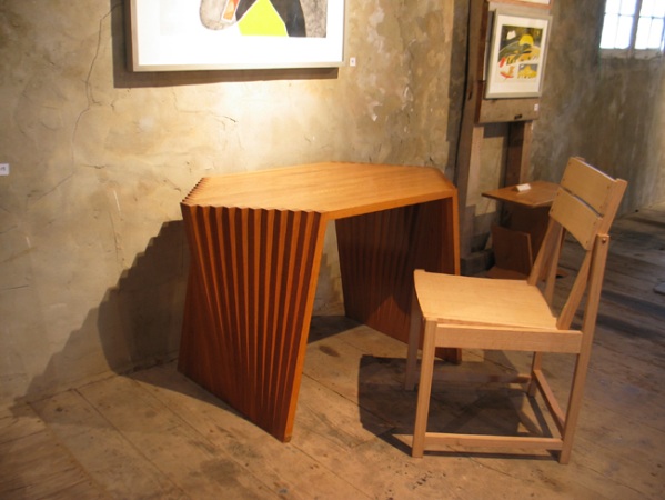 Batten Desk and Bauhaus Chair